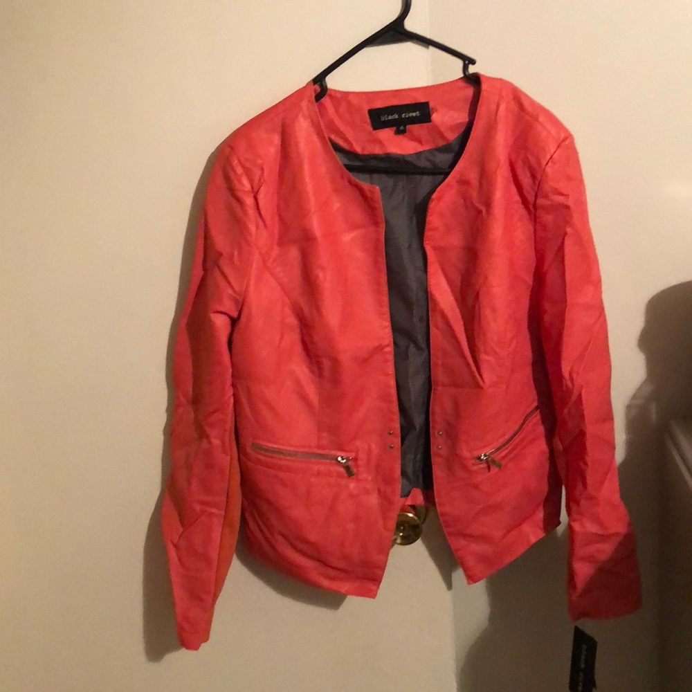 Leather jacket
